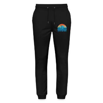 Kleine Meerjungfrau Humor - Stanley/Stella Unisex Bio Jogginghose Mover  - Schwarz - Vorne - Marisol (170cm) & Nik (191cm)