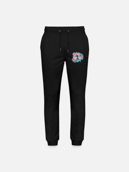Umarme mich bitte, - Stanley/Stella Unisex Bio Jogginghose Mover - Schwarz