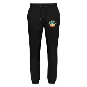 Chess - Stanley/Stella Mover Unisex Organic Jogging Trousers - black - Front - Marisol (170cm) & Nik (191cm)