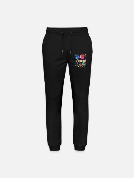 Bääm Schulkind 2026 - Stanley/Stella Unisex Bio Jogginghose Mover  - Schwarz