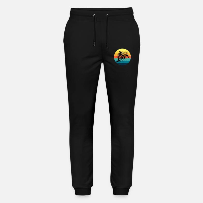 Delfin - Stanley/Stella Unisex Bio Jogginghose Mover - Schwarz
