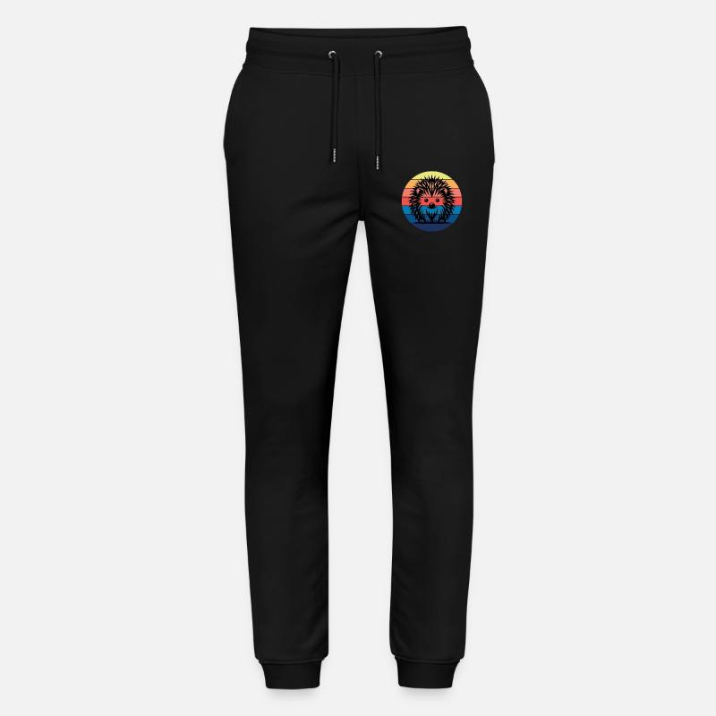 Hérisson - Pantalon de jogging bio MOVER Stanley/Stella unisexe - noir