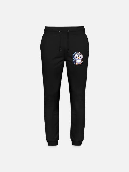 Pinguin - Stanley/Stella Unisex Bio Jogginghose Mover  - Schwarz