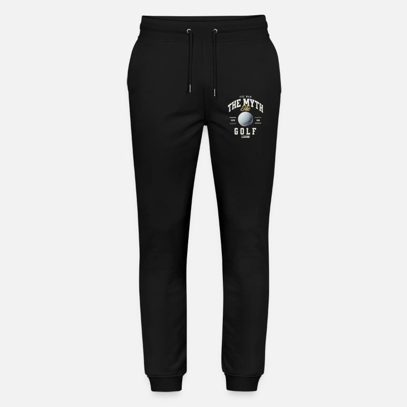 Golfe - Pantalon de jogging bio MOVER Stanley/Stella unisexe - noir