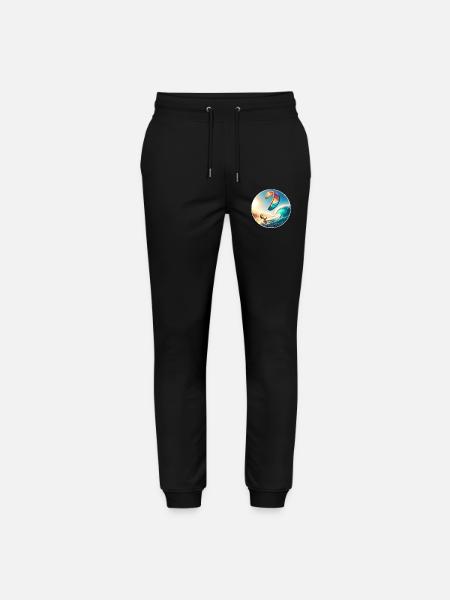 Kitesurf Kitesurfer Kiteboard - Pantalon de jogging bio MOVER Stanley/Stella unisexe - noir