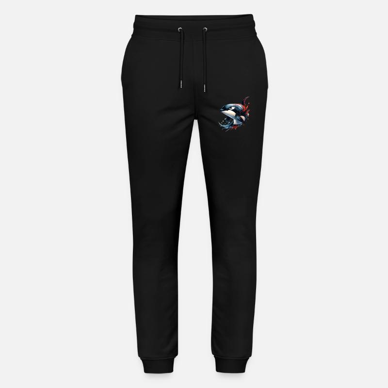 Orca Schwertwal - Stanley/Stella Unisex Bio Jogginghose Mover  - Schwarz
