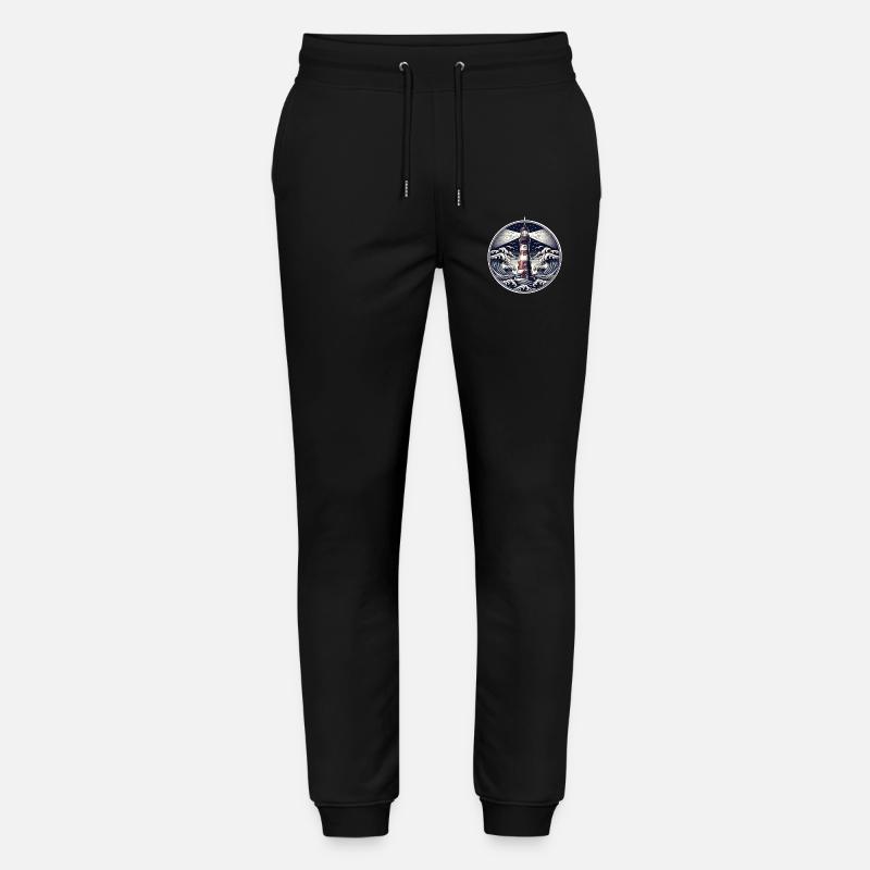 Leuchtturm - Stanley/Stella Unisex Bio Jogginghose Mover  - Schwarz