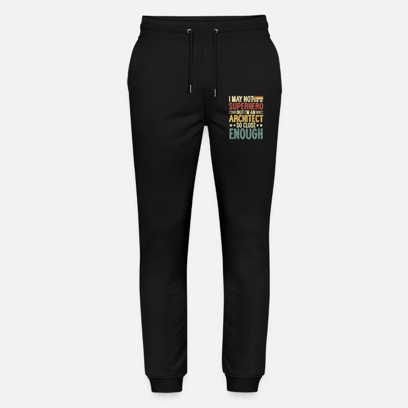 Architecte - Pantalon de jogging bio MOVER Stanley/Stella unisexe - noir