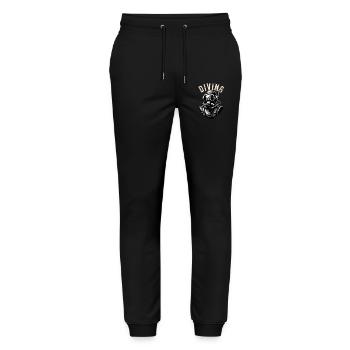 Plongée - Pantalon de jogging bio MOVER Stanley/Stella unisexe - noir - Devant - Marisol (170cm) & Nik (191cm)