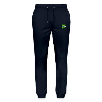 Padel Better - Pantalon de jogging bio MOVER Stanley/Stella unisexe - marine - Devant - Marisol (170cm) & Nik (191cm)