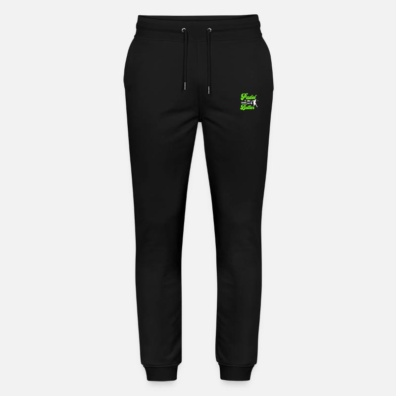 Padel besser - Stanley/Stella Unisex Bio Jogginghose Mover  - Schwarz