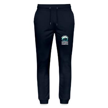 Kreuzfahrt Kreuzfahrtschiff - Stanley/Stella Unisex Bio Jogginghose Mover  - Navy - Vorne - Marisol (170cm) & Nik (191cm)