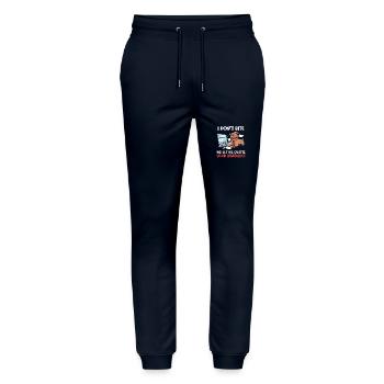 Insurance Insurance Agent Assets - Stanley/Stella Mover Unisex Organic Jogging Trousers - navy - Front - Marisol (170cm) & Nik (191cm)