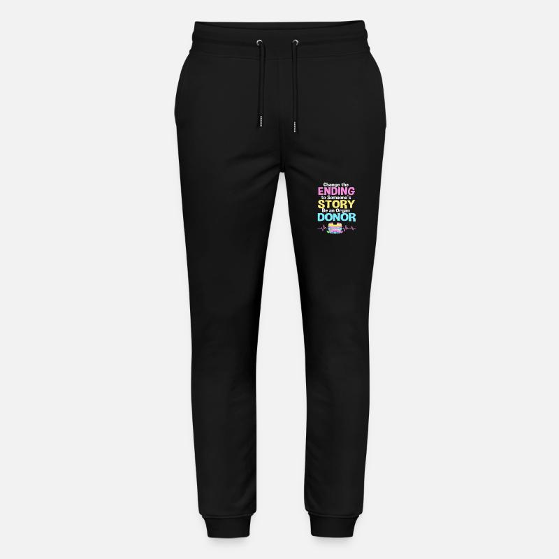 Nierenspender Spender Niere - Stanley/Stella Unisex Bio Jogginghose Mover  - Schwarz