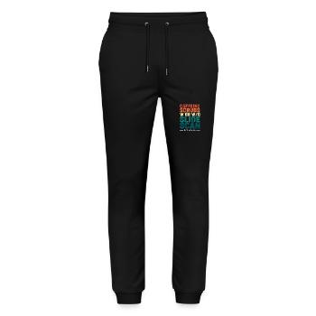 MRI Radiologist X-ray Rad Tech Radiology - Stanley/Stella Mover Unisex Organic Jogging Trousers - black - Front - Marisol (170cm) & Nik (191cm)