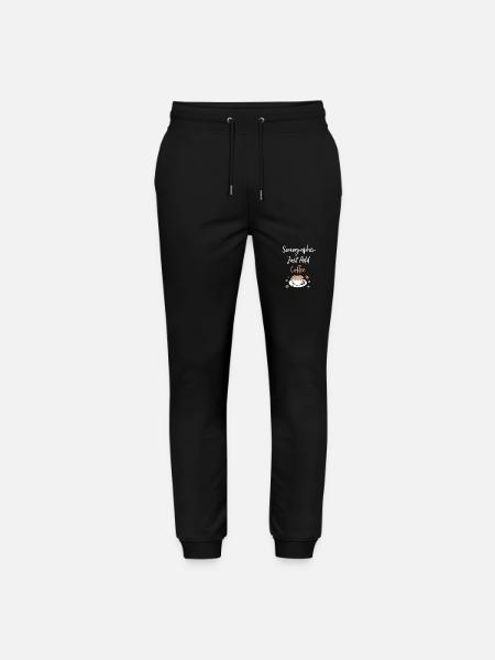 Ultrasound - Stanley/Stella Mover Unisex Organic Jogging Trousers - black