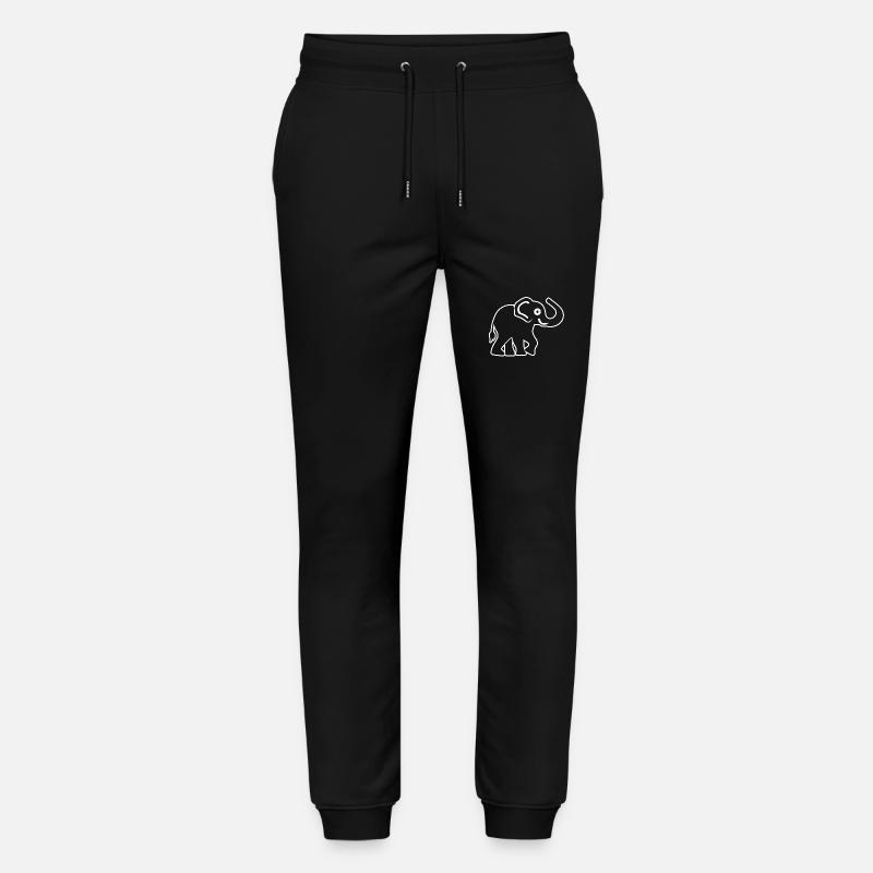 Elephant Elephant - Stanley/Stella Mover Unisex Organic Jogging Trousers - black