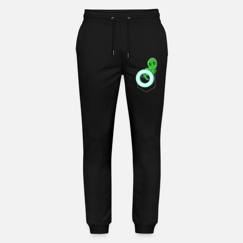 LICHT IN DER TASCHE - Stanley/Stella Unisex Bio Jogginghose Mover  - Schwarz