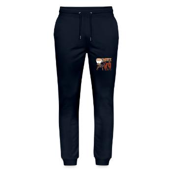 Police Military Police Dog Unit Coffee 's - Stanley/Stella Mover Unisex Organic Jogging Trousers - navy - Front - Marisol (170cm) & Nik (191cm)