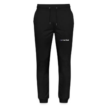 C'est lui ! - Pantalon de jogging bio MOVER Stanley/Stella unisexe - noir - Devant - Marisol (170cm) & Nik (191cm)
