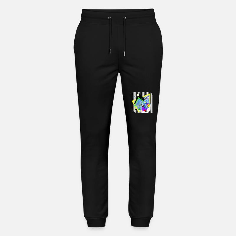 Buntes Leben - Stanley/Stella Unisex Bio Jogginghose Mover  - Schwarz