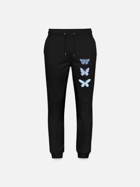 Beautiful Butterfly Design - Stanley/Stella Unisex Bio Jogginghose Mover - Schwarz