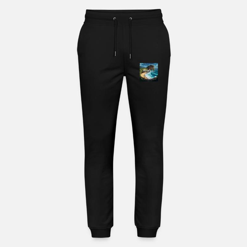 Kelingking Beach - Stanley/Stella Unisex Bio Jogginghose Mover  - Schwarz
