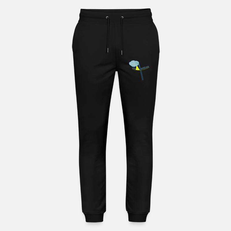 Hoffnung auf Sonne - Stanley/Stella Unisex Bio Jogginghose Mover  - Schwarz