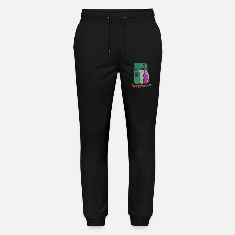 Sound-Feedback-Grafik - Stanley/Stella Unisex Bio Jogginghose Mover  - Schwarz