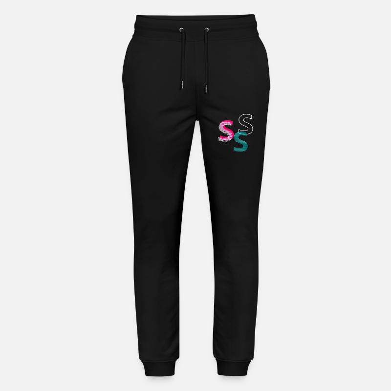 S Initiale - Pantalon de jogging bio MOVER Stanley/Stella unisexe - noir
