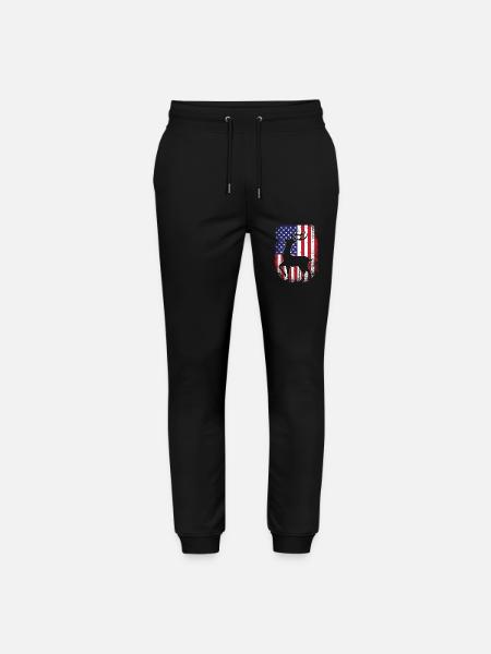 Hunter Hunt - Stanley/Stella Mover Unisex Organic Jogging Trousers - black