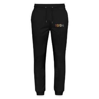 1994 Retro Style 1994 Birthday 1994 Vintage - Stanley/Stella Mover Unisex Organic Jogging Trousers - black - Front - Marisol (170cm) & Nik (191cm)