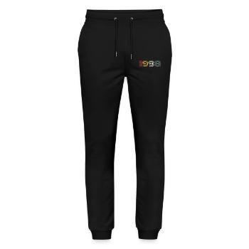 1998 Retro Style 1998 Birthday 1998 Vintage - Stanley/Stella Mover Unisex Organic Jogging Trousers - black - Front - Marisol (170cm) & Nik (191cm)