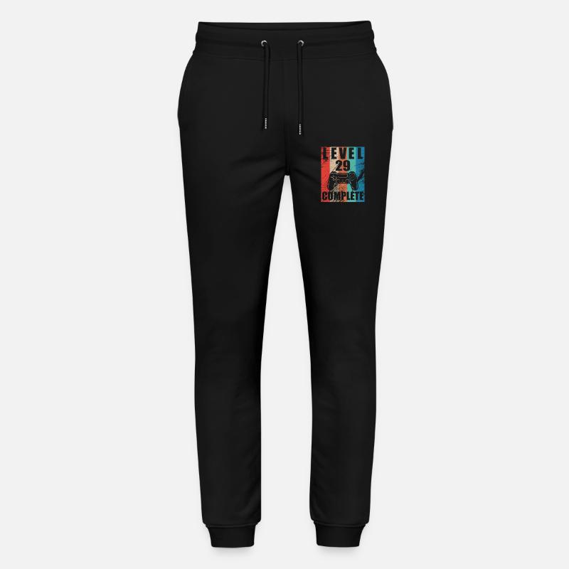 Level 29 abgeschlossen - Stanley/Stella Unisex Bio Jogginghose Mover  - Schwarz