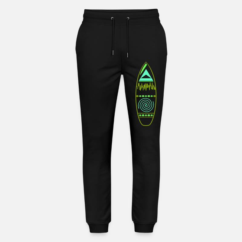 surfboard_design - Pantalon de jogging bio MOVER Stanley/Stella unisexe - noir