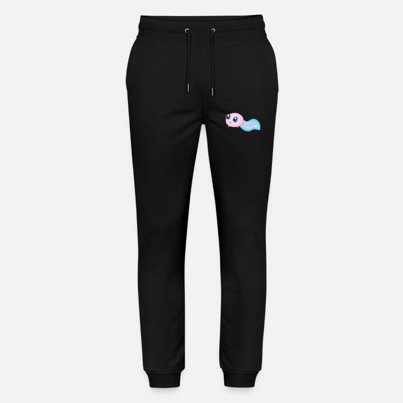 Süße Cyan Kaulquappe - Stanley/Stella Unisex Bio Jogginghose Mover  - Schwarz