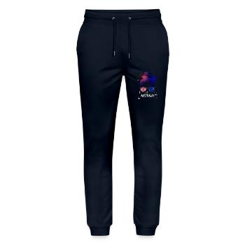 Australien - Stanley/Stella Unisex Bio Jogginghose Mover  - Navy - Vorne - Marisol (170cm) & Nik (191cm)