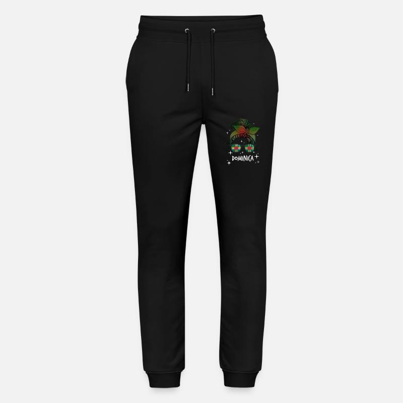 Dominica - Stanley/Stella Unisex Bio Jogginghose Mover  - Schwarz