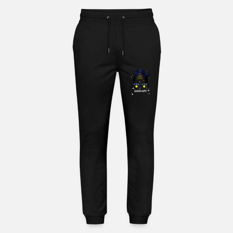 Guadeloupe - Stanley/Stella Unisex Bio Jogginghose Mover  - Schwarz