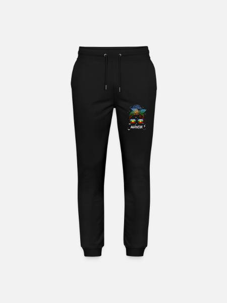 Mapuche - Stanley/Stella Mover Unisex Organic Jogging Trousers - black