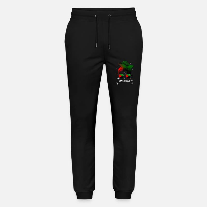 Martinique - Stanley/Stella Unisex Bio Jogginghose Mover - Schwarz