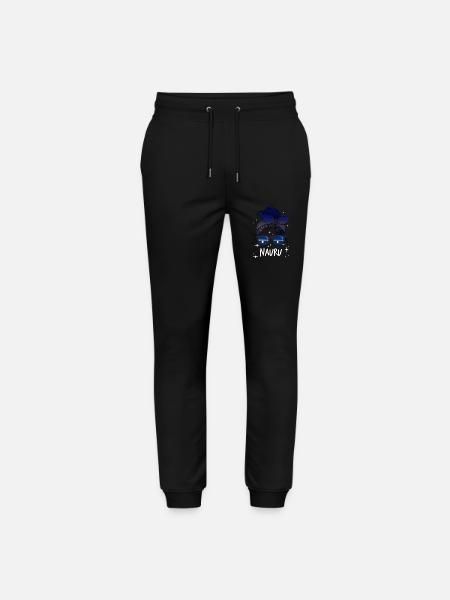 Nauru - Stanley/Stella Unisex Bio Jogginghose Mover  - Schwarz