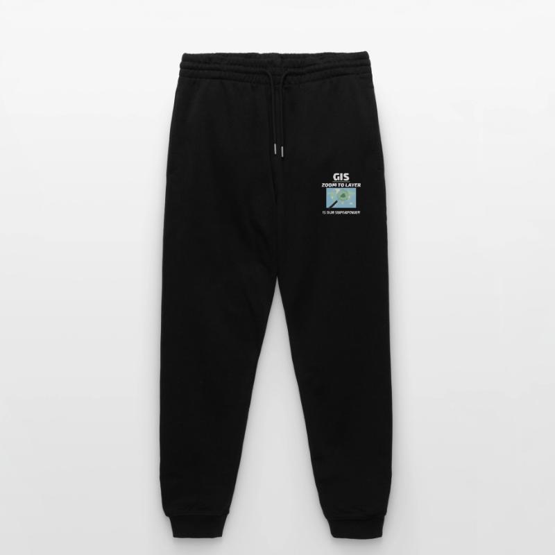 GIS Zoom to Layer Mapping Geospatial Tech Stanley/Stella Mover Unisex Organic Jogging Trousers