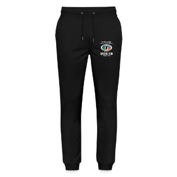 GIS Spatial Join Map Data Analysis - Stanley/Stella Mover Unisex Organic Jogging Trousers - black - Front - Marisol (170cm) & Nik (191cm)