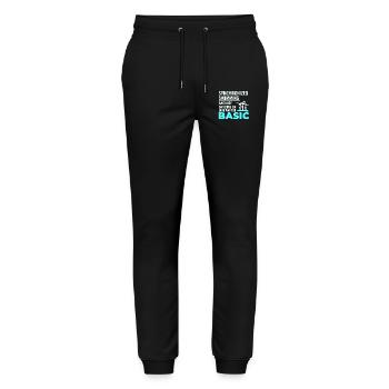 Synchronized Swimming Dancing Basic Swimmer Humor - Stanley/Stella Mover Unisex Organic Jogging Trousers - black - Front - Marisol (170cm) & Nik (191cm)