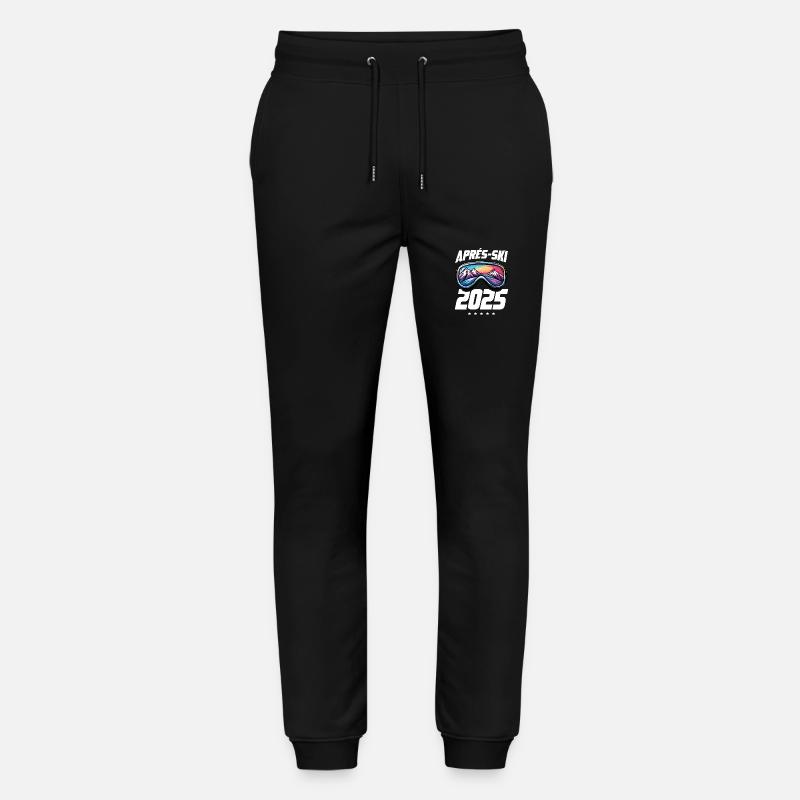 Apres Ski 2025 - Stanley/Stella Unisex Bio Jogginghose Mover  - Schwarz