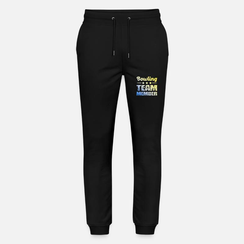 Équipe de bowling - Pantalon de jogging bio MOVER Stanley/Stella unisexe - noir