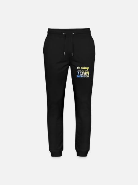 Cooking Team - Stanley/Stella Mover Unisex Organic Jogging Trousers - black