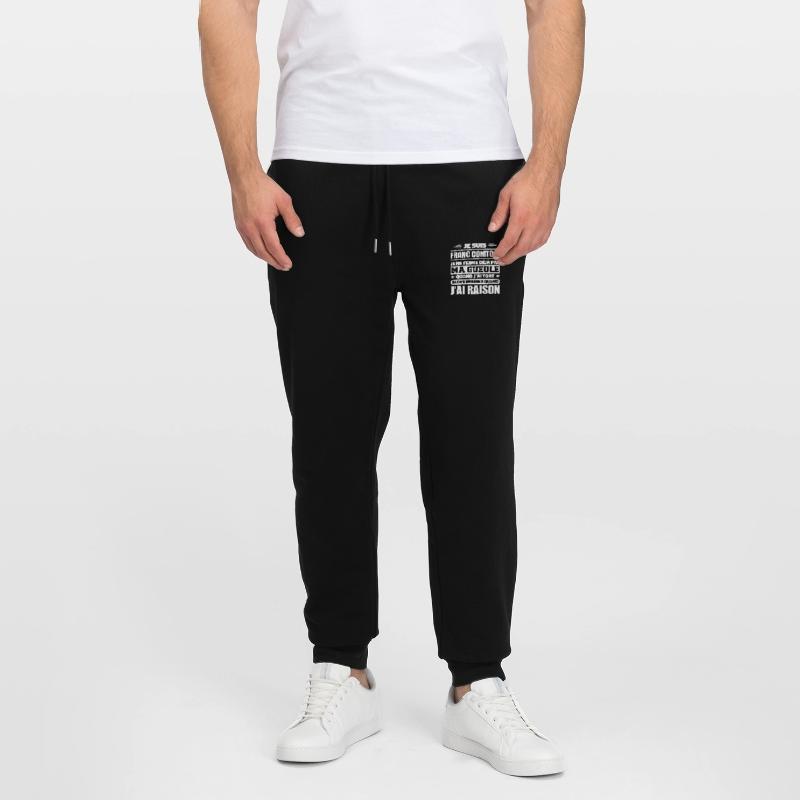 Franc comtois je ferme pas ma gueule franche comté Pantalon de jogging bio MOVER Stanley/Stella unisexe