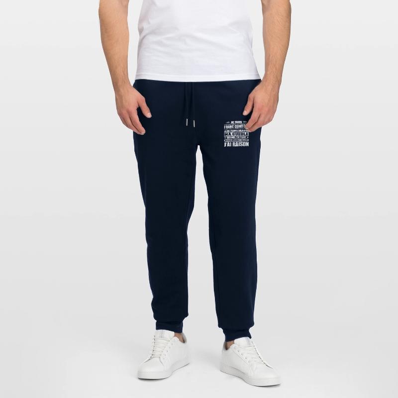 Franc comtois je ferme pas ma gueule franche comté Pantalon de jogging bio MOVER Stanley/Stella unisexe